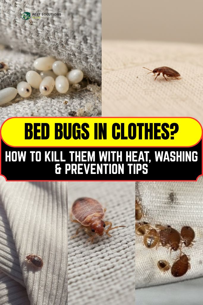 Bed Bugs in Clothes