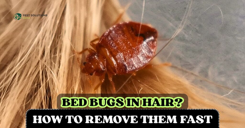 Bed Bugs in Hair How to Remove Them Fast