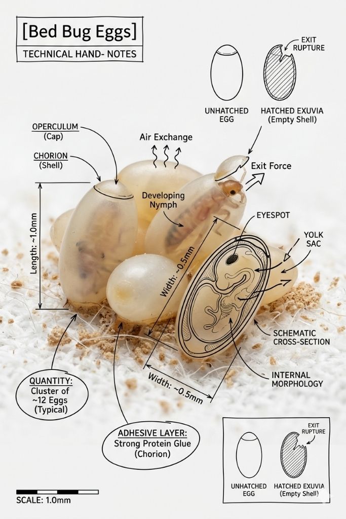 How to Identify Bed Bug Eggs
