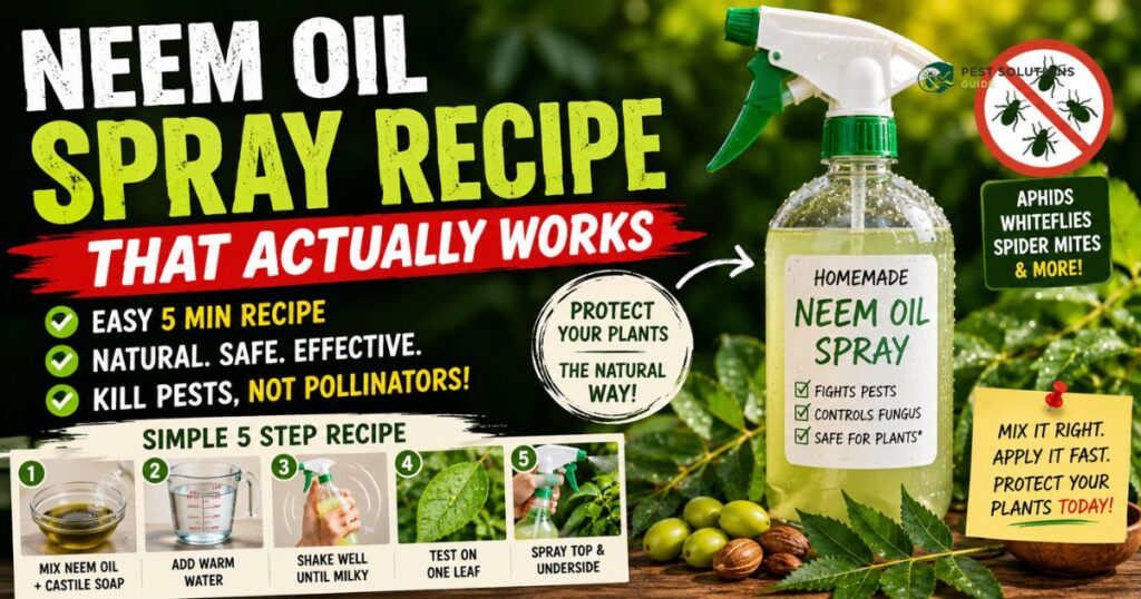 Neem Oil Spray Recipe