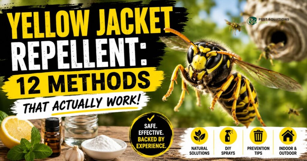Yellow Jacket Repellent 12 Methods That Actually Work