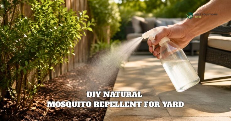 DIY Natural Mosquito Repellent For Yard