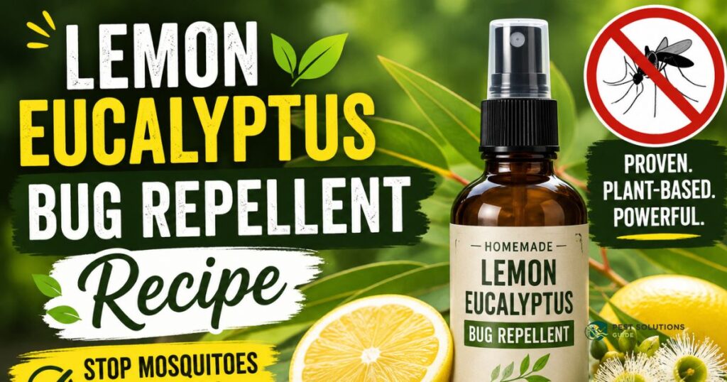 Lemon Eucalyptus Bug Repellent Recipe