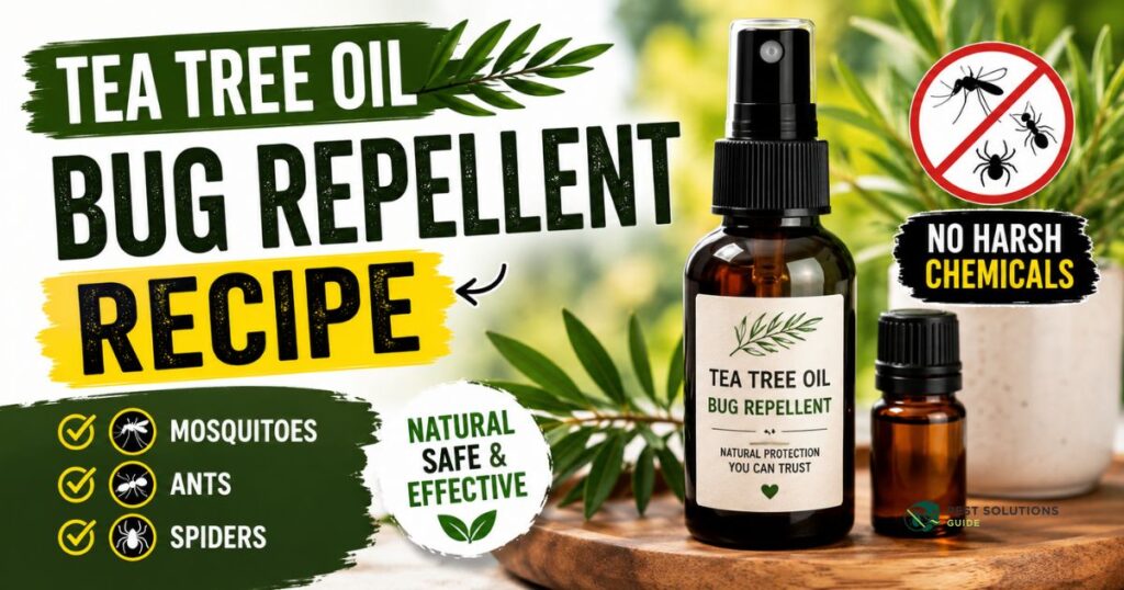 Tea Tree Oil Bug Repellent Recipe