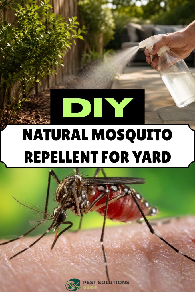 What Is a DIY Natural Mosquito Repellent for Yard Use